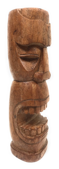 Maori Tiki Totem 8 Natural Hawaiian Tiki Bar Decor Yda1100820 Tikimaster Com