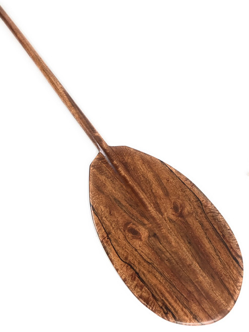 Owl Design Mango Decorative Paddle 60" - Made in Hawaii | #koa6015