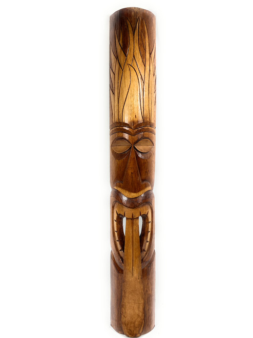 Love on Fire Tiki Mask 40" - Love Tiki hand Carved | #bag15065100