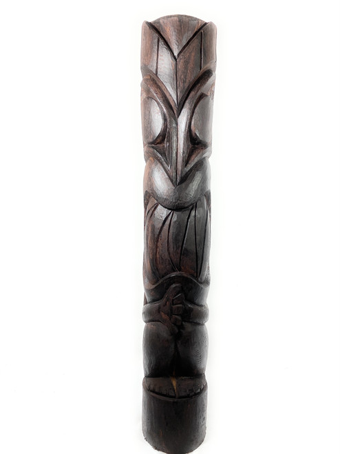 Hang Loose Tiki Statue 60" - Stained Finish Outdoor Pool Decor | #lbj3045150s