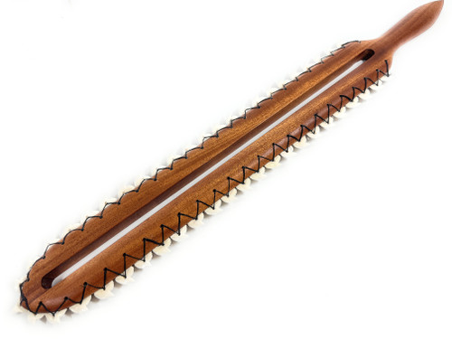 Intimidating Double Edge Koa Sword 31 inch 47 Tiger Shark - Hawaiian Artifact Replica | #koak03