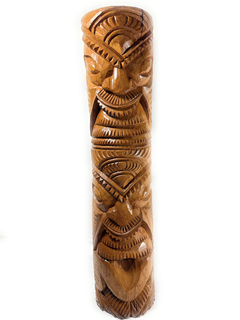 Love & Prosperity Tiki 40 inch - MonkeyPod Wood - Home Decor | #rti2021100a