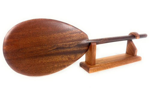 Deep Tone Koa paddle 24 inch w/ stand | #koa888st24D