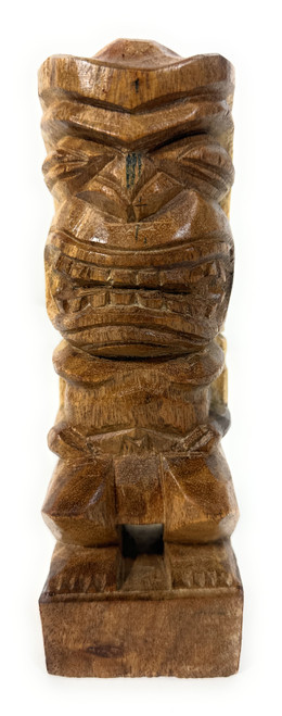 Tiki Wrestler Trophy 8" - God Of King Kamehameha Hand Carved Sporting Event | #blatwtl2025
