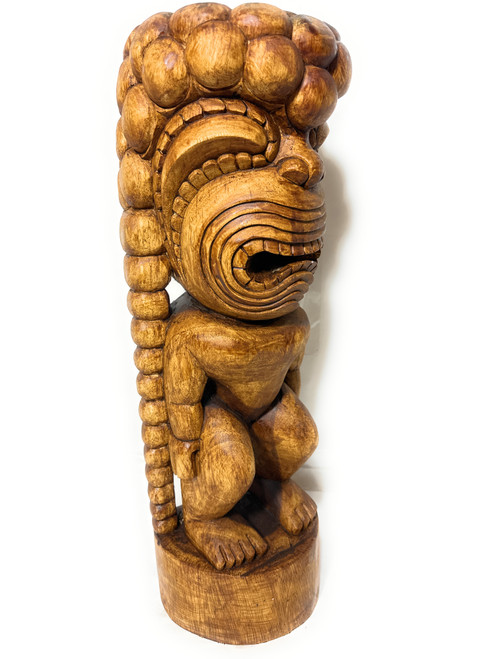 Traditional Kuka Ilimoku Tiki 25 inch - Hawaii Museum Replica - Hawaii Heritage | #yuy380360