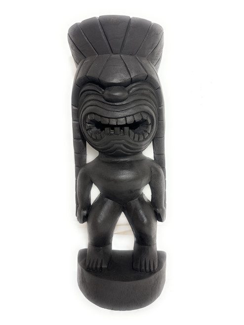 Traditional Kanaloa Tiki 24 inch Walnut - Hawaii Museum Replica - Hawaii Heritage | #yuy380160b