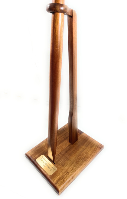 Custom Premium Koa Stand for 70 in O`o Stick | #koaoostd1