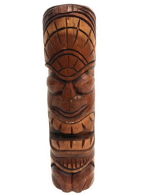 Warrior Tiki Totem 10 inch - Antique Finish - Hawaii Gifts | # ...