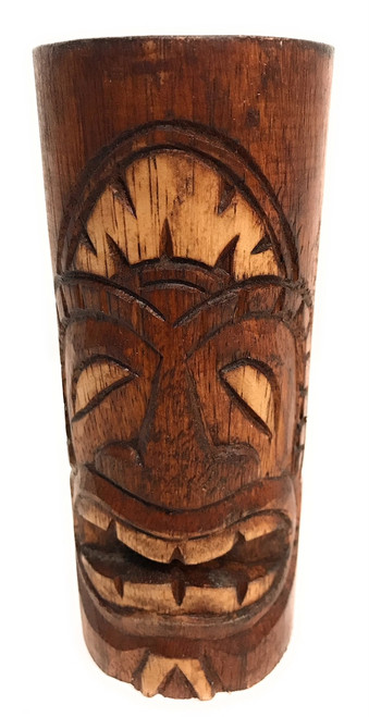 Intellect Tiki Totem 6" - Hand Carved | #dpt5330c