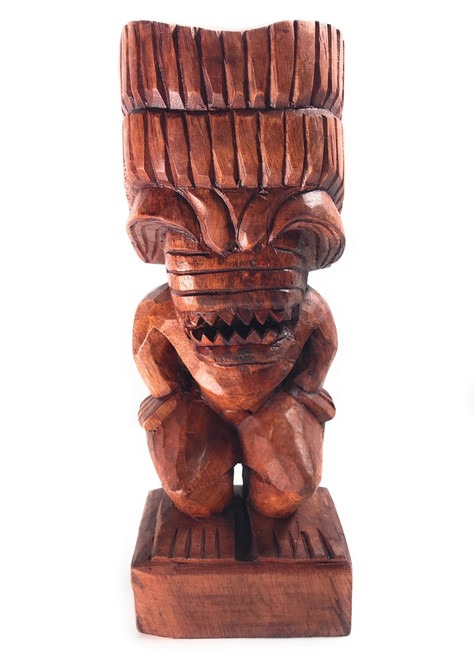 Ku Tiki 12" - Authentic Replica - Hand Carved | #bla601530