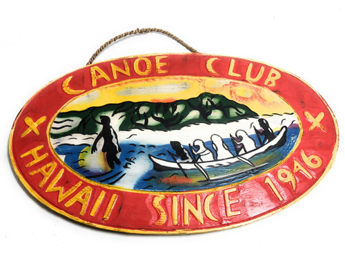 Vintage Hawaii Sign: Vintage Replica - Vintage Tiki Sign Decor ...