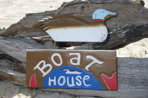 Lake House Sign 15" w/ Duck - Lake Coastal Decor | #dpt521440
