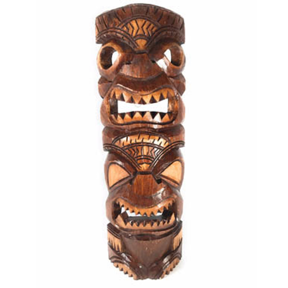 Outdoor Totem Poles: Tiki Totems - Love And Prosperity Tikis - Hawaiian ...