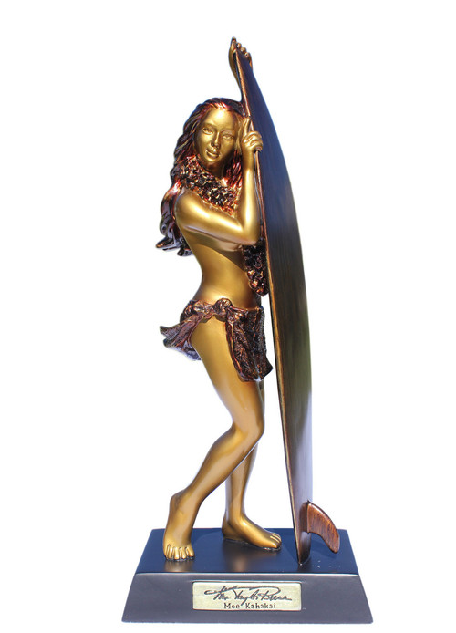 Moe Kahakai Dreams Of The Beach - Kim Taylor Reece Statue