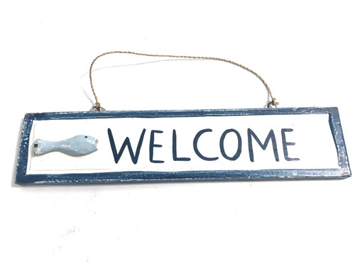 Welcome Nautical Sign 12