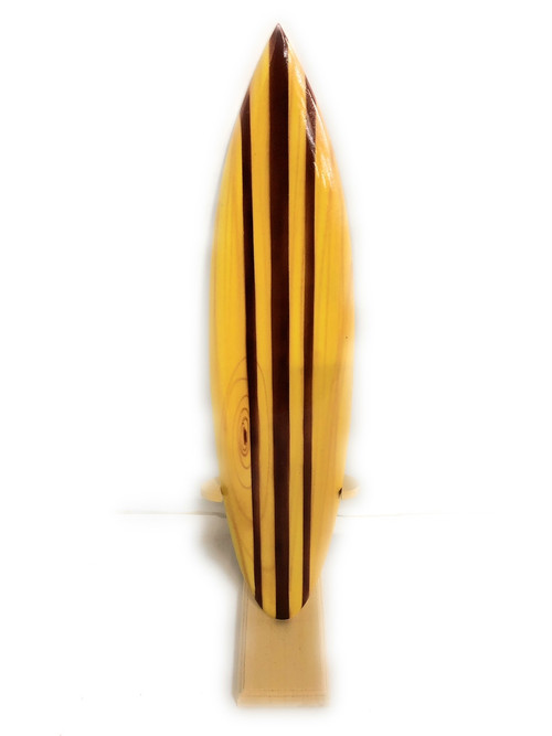 Classic Surfboard Natural with Vertical Stand 16 in - Trophy | # ...