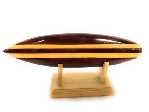 Classic Surfboard Trophy Brown with Horizontal Stand 8 in | #wai350220b ...