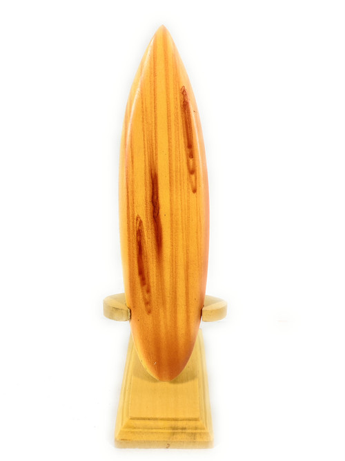Classic Surfboard w/ Vertical Stand 6" - Trophy | #lea09v - TikiMaster.com