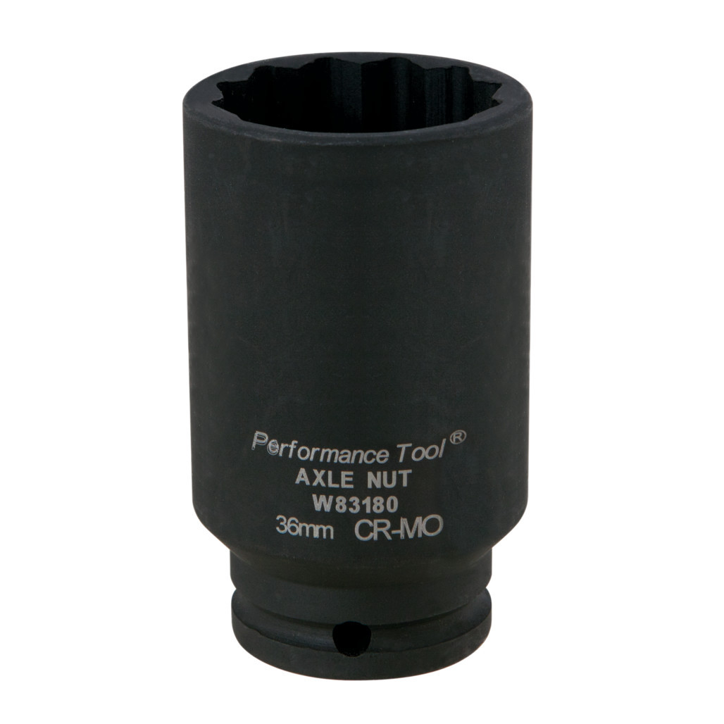 36mm 12pt Axle Nut Socket CrMo