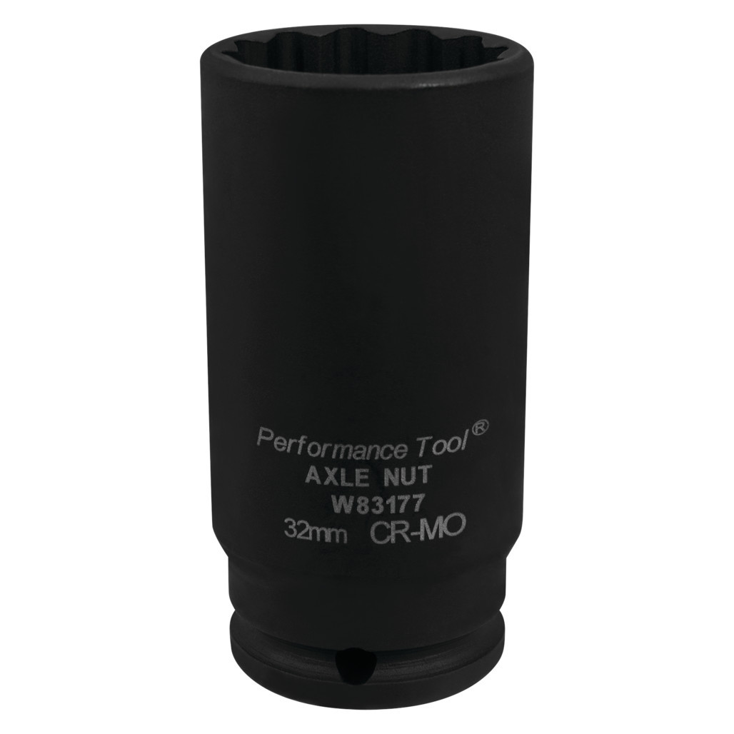 32mm 12pt Axle Nut Socket CrMo