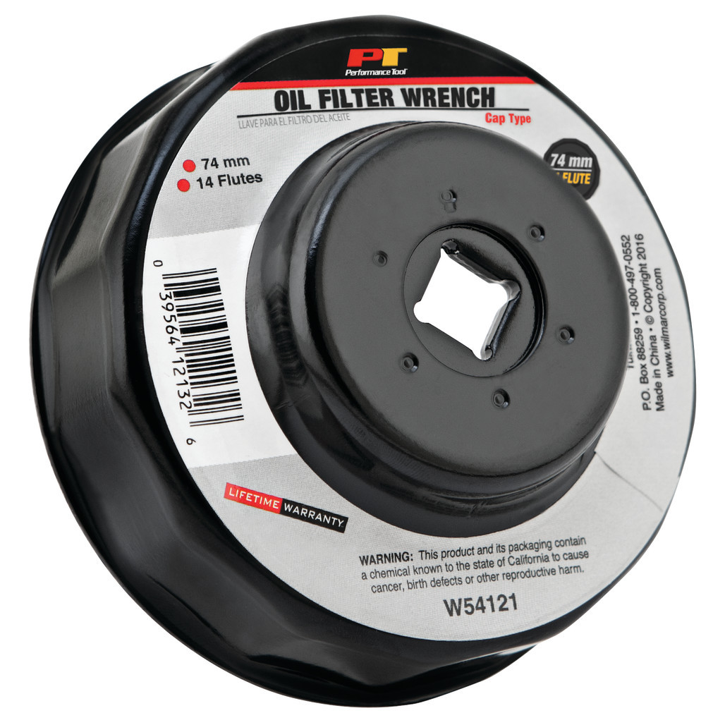 Filter Cap Wrench 74mm 14 Flute Bulk