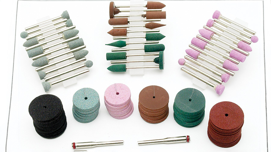 Performance Tool rotary tools featuring an image of a number of rotary tool accessories