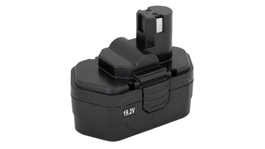 Performance Tool power tool batteries and chargers featuring an image of a removable power tool battery pack