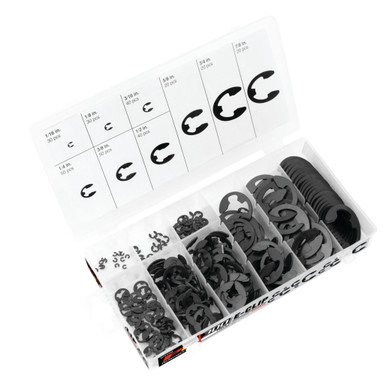 Performance Tool 300-Piece E-Clip Assortment