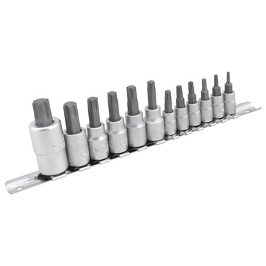 Performance Tool 12-Piece Star Bit Socket Set