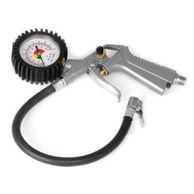 Performance Tool Tire Inflator w/Dial Gauge
