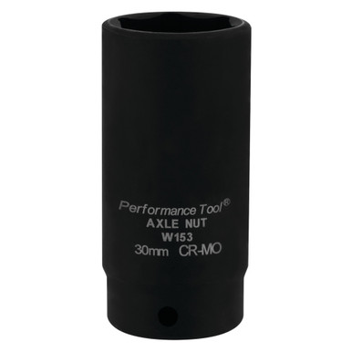 Performance Tool 30mm FWD Axle Nut Socket CrMo
