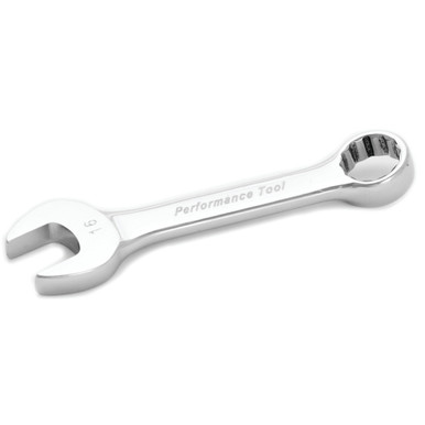 Performance Tool 16mm Stubby Combination Wrench
