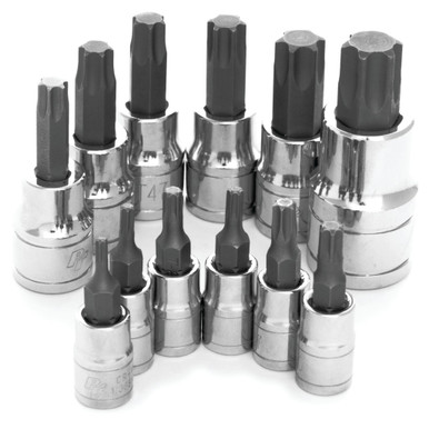 Performance Tool 12-Piece Star Bit Socket Set