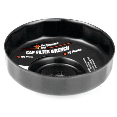 Performance Tool Filter Cap Wrench 90mm 15 Flute Bulk
