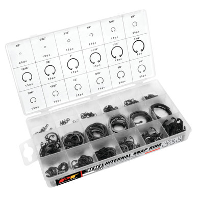 Performance Tool 300-Piece Internal Snap Ring Assortment