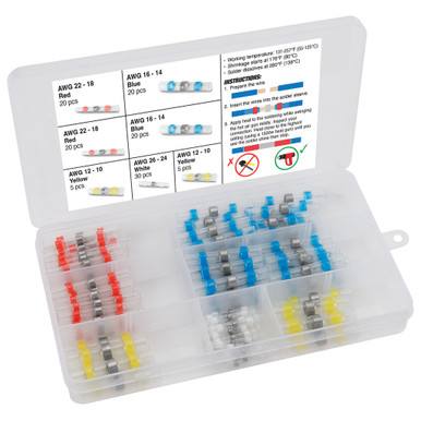 Performance Tool 120-Piece Heat Shrink Solder Connectors