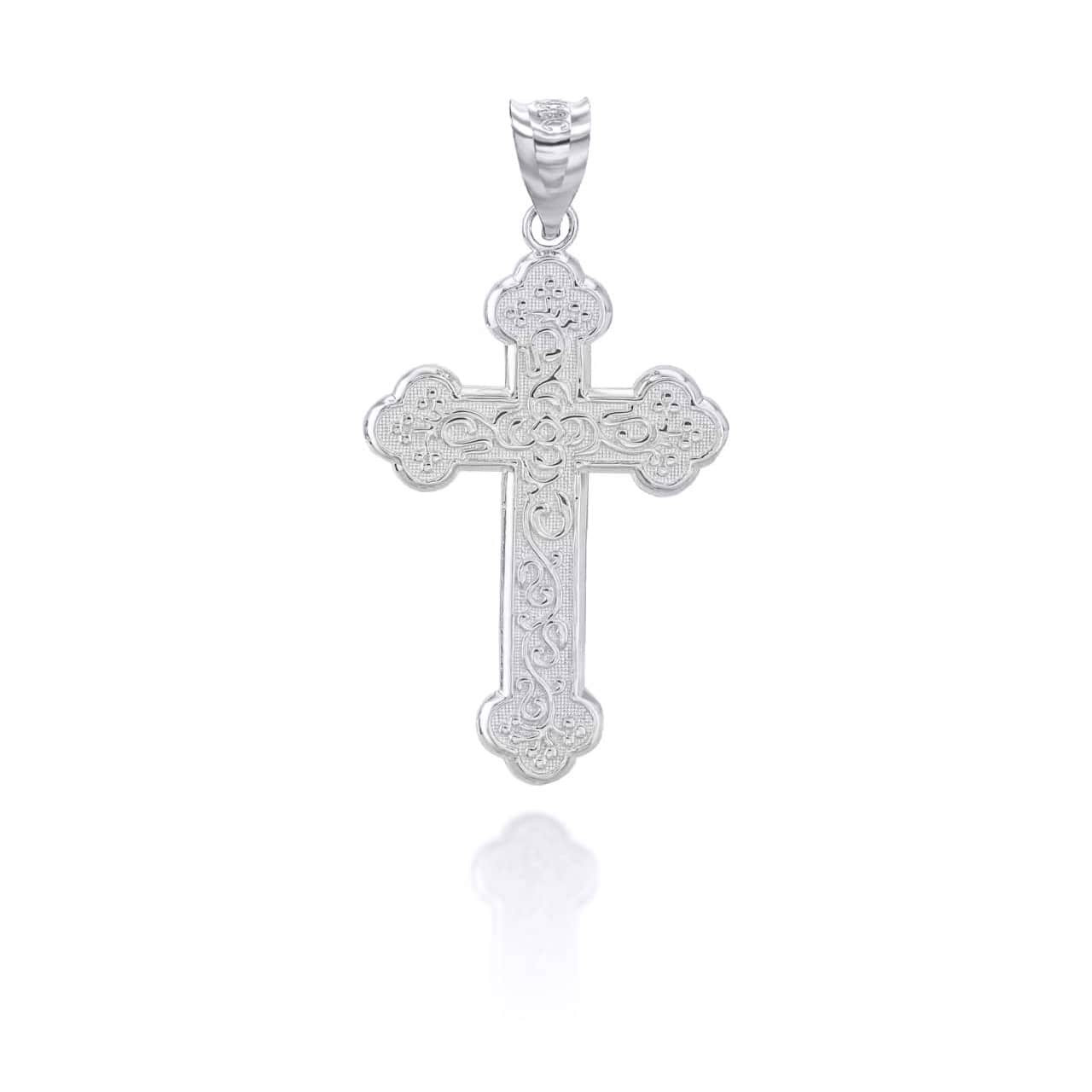 greek orthodox cross necklace