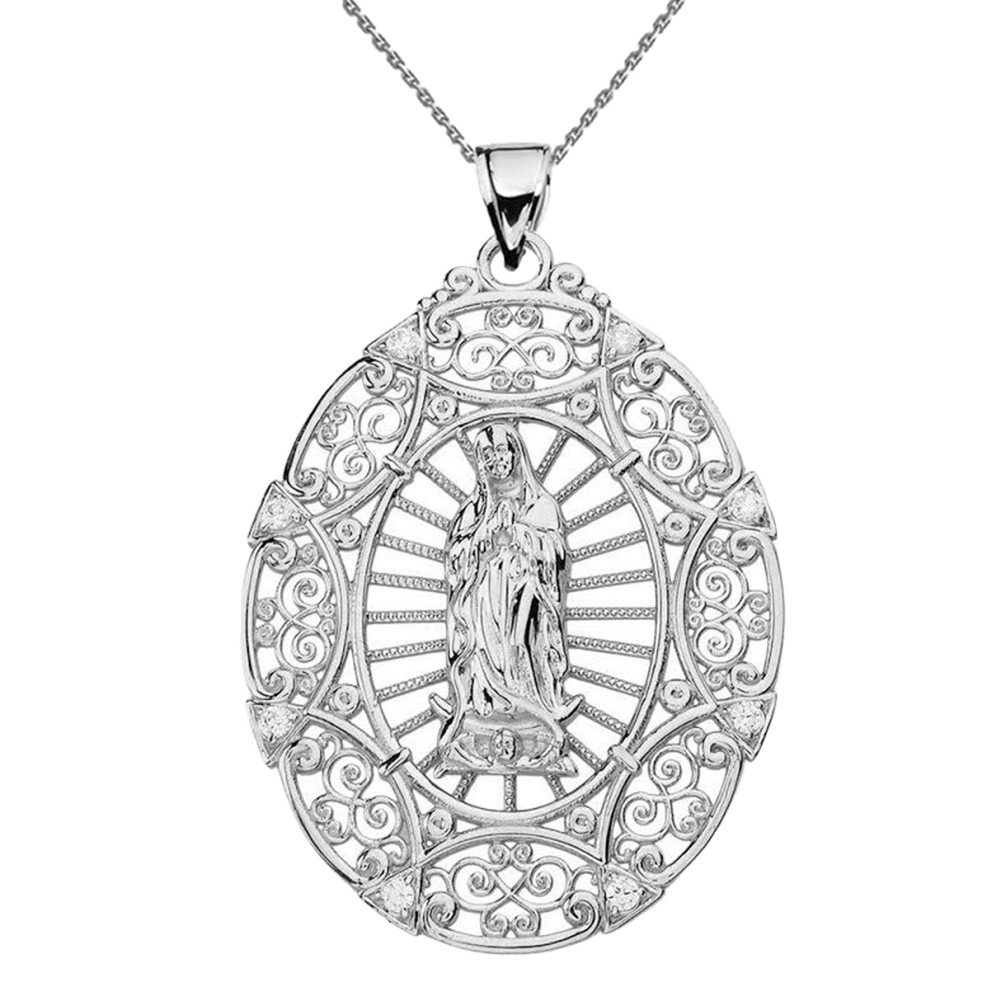 Our Lady of Guadalupe Pendant Necklace