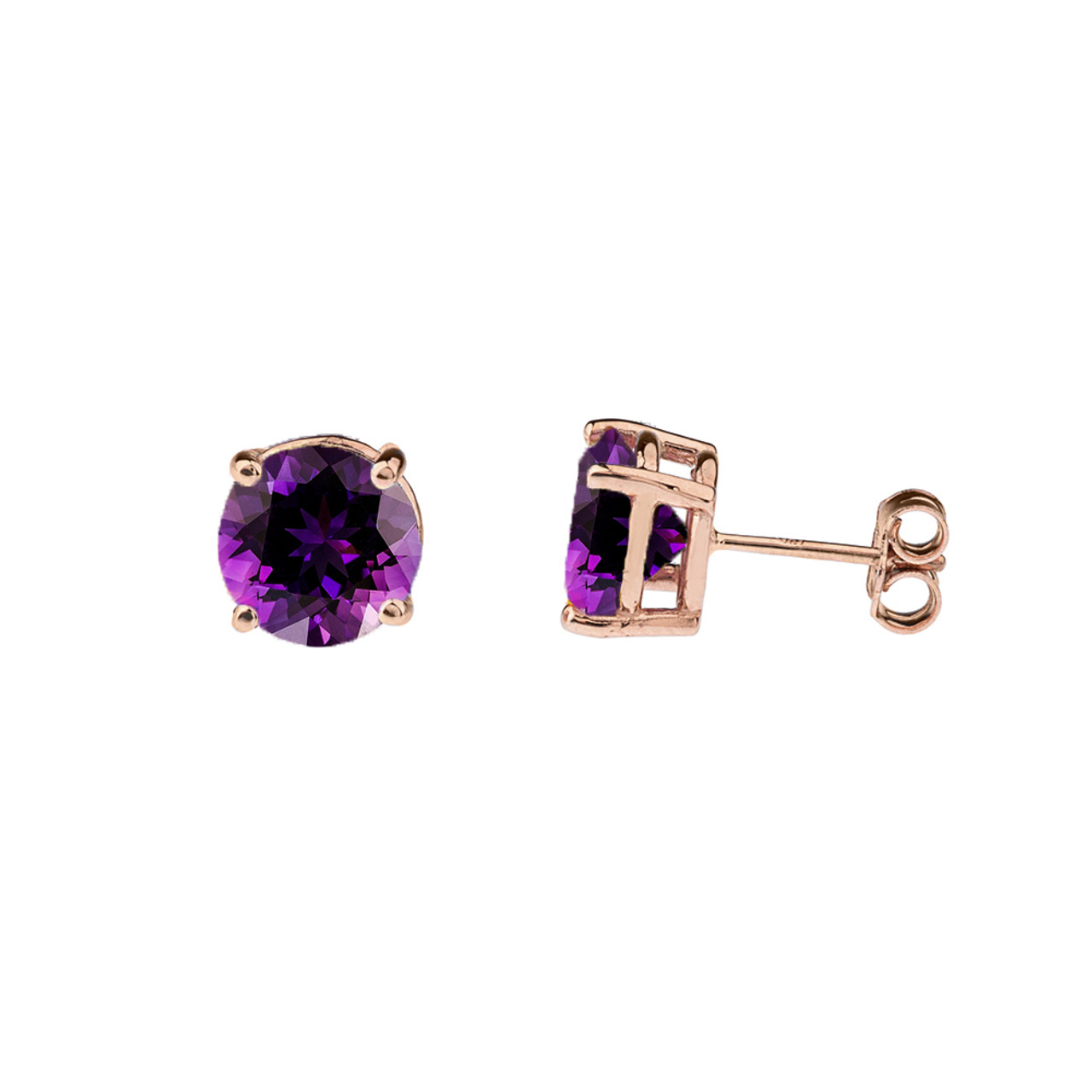 February Birthstone Jewelry Amethyst  La Patiala