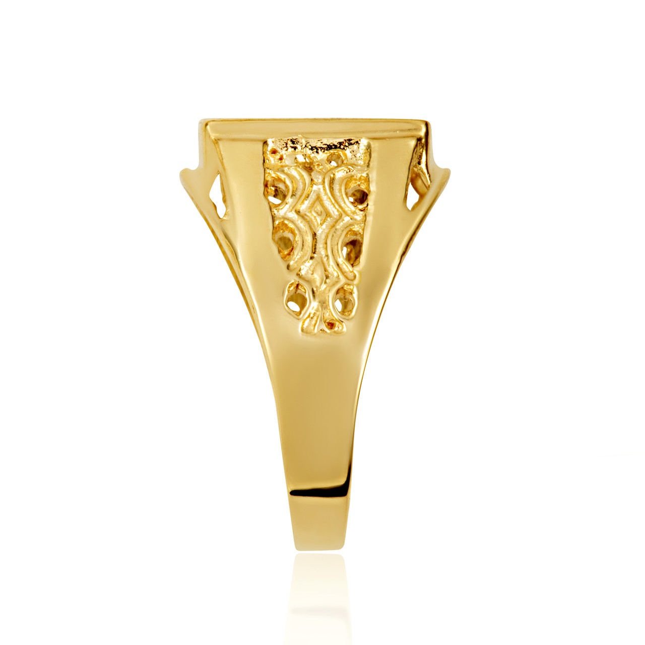 Manufacturer of 22k gold plain stylish ring | Jewelxy - 206052