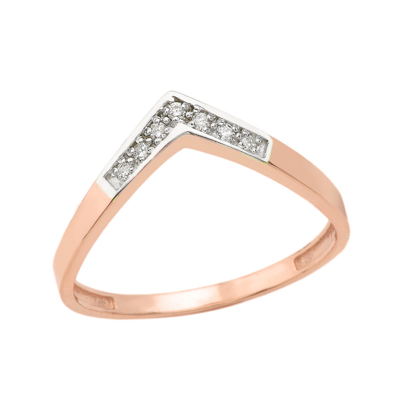 Wishbone Gold Ring Set in White Crystal | Kendra Scott
