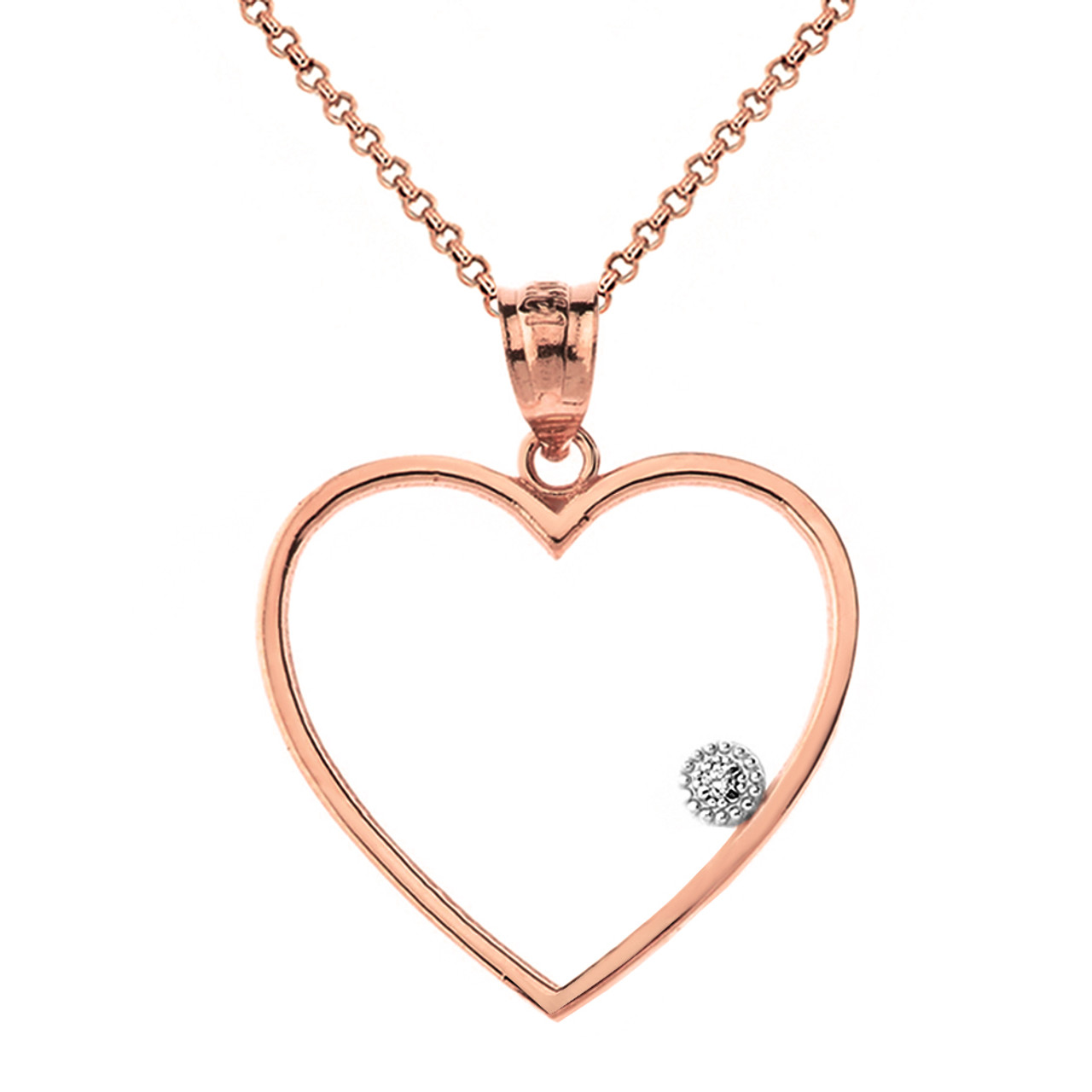 Heart Locket Necklaces - Choose a Style