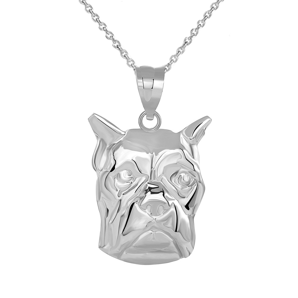 boxer dog pendant