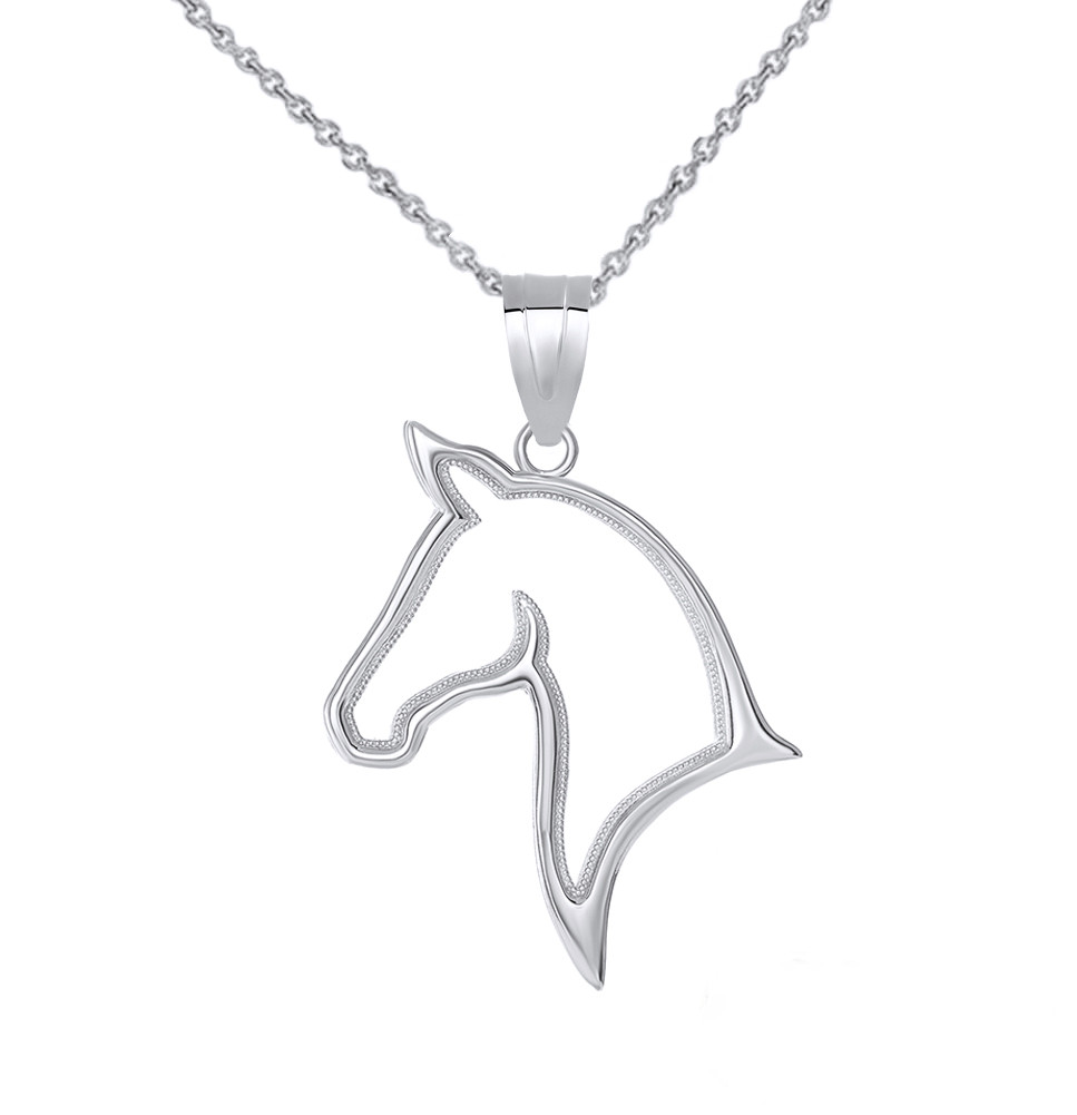 horse head pendant