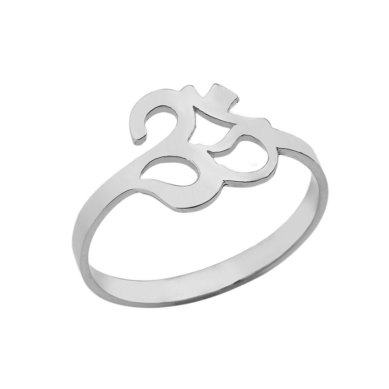 Om Ring, Sterling Silver Om Ring, Silver Ohm Ring, OM Ring, Aum Ring,  Amulet Jewelry, Yoga Ring, Namaste Ring, Spiritual Ring, Boho Ring - Etsy