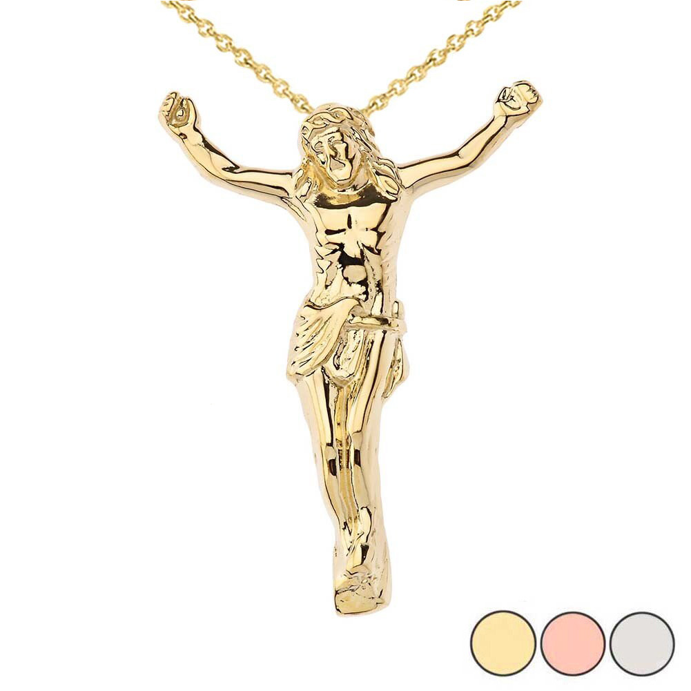 Jesus Christ Body Crucifix Pendant 