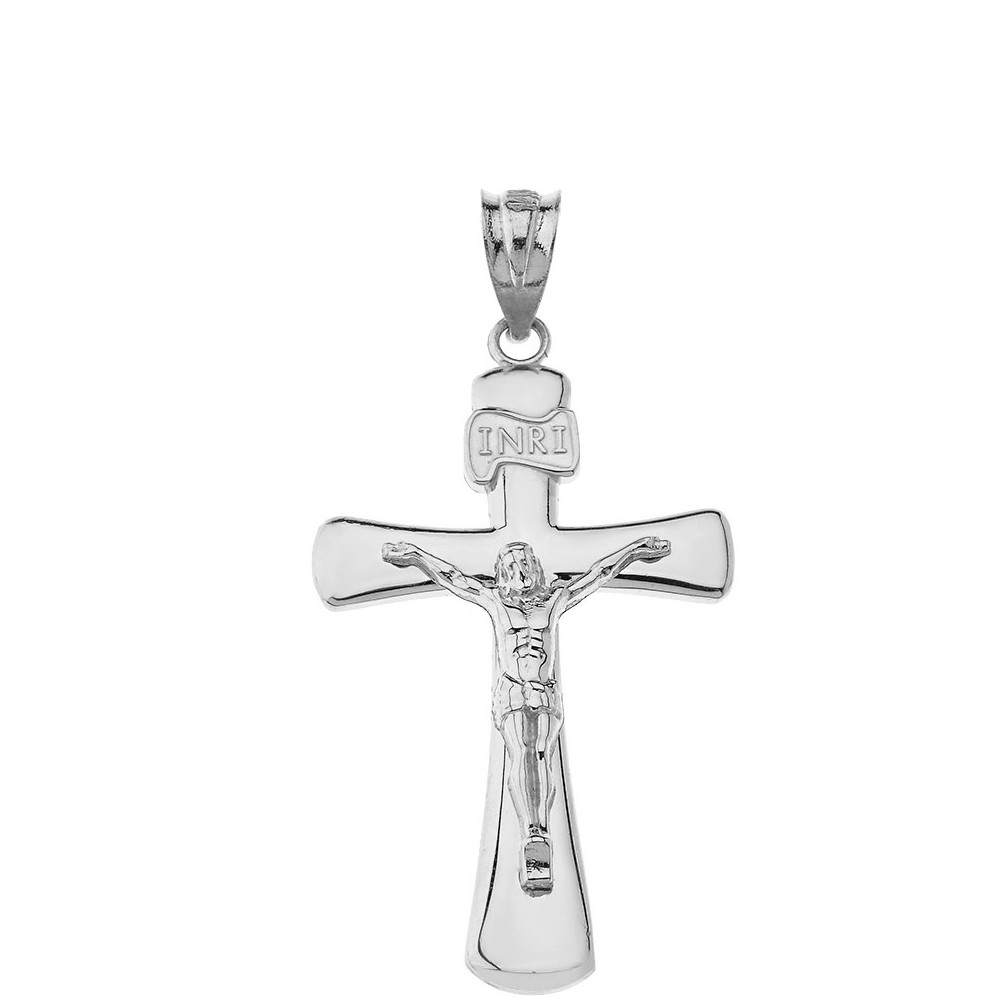Jesus Christ Holy Cross in .925 Sterling Silver | Factory Direct Jewelry