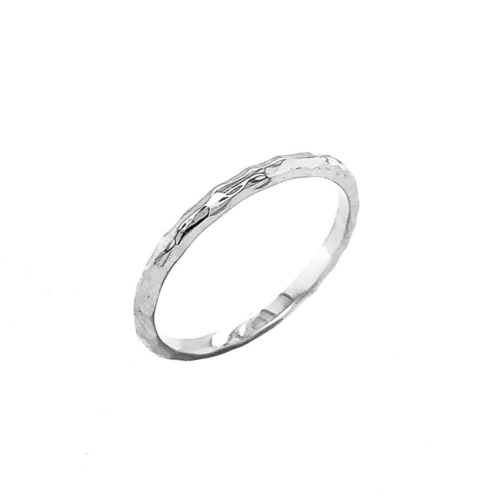 Ring Factory .925 Sterling Silver Diamond Cut Wedding Band Ring | Factory Direct Jewelry