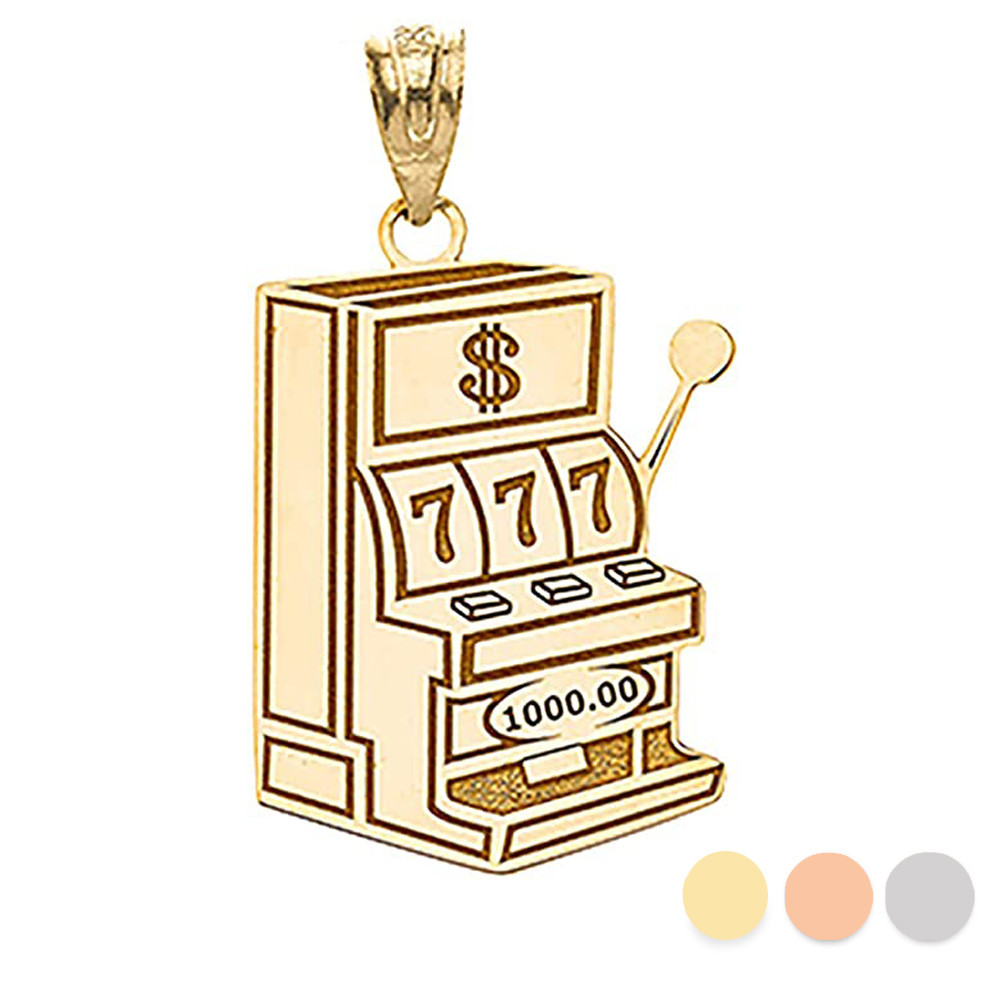 Personalized Gold Casino Slot Machine 