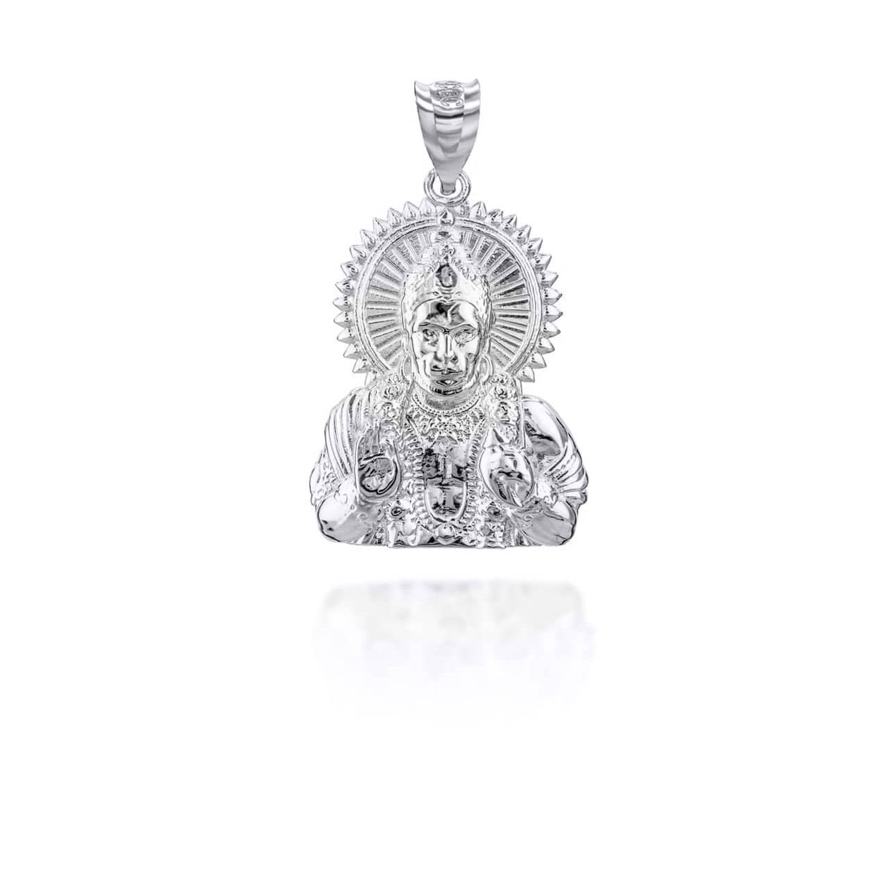 Silver Hanuman Pendant Necklace Factory Direct Jewelry